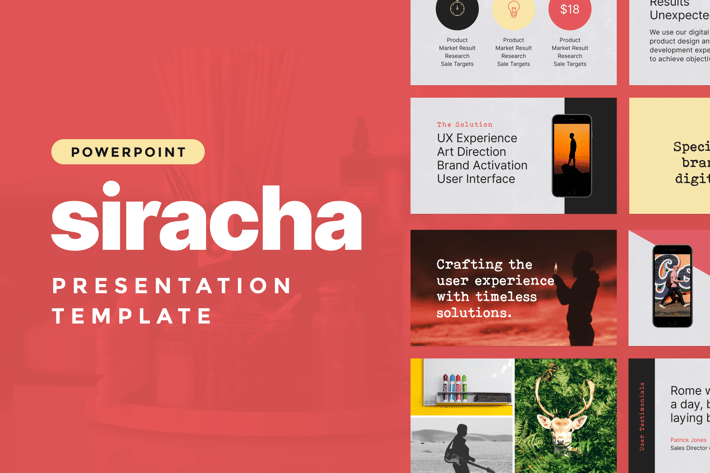 Sriracha — Powerpoint Presentation Template