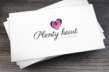 Plenty Heart Logo Template