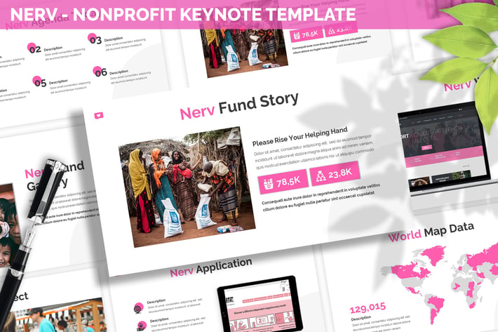 Nerv - Nonprofit Keynote Template