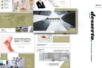 Desserto - Powerpoint Template