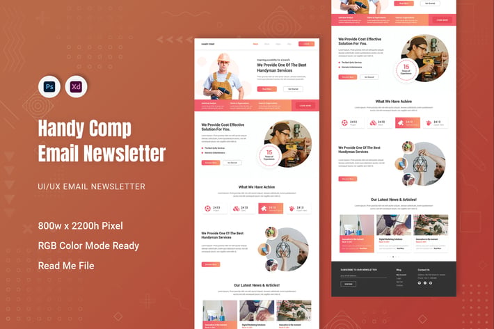 Handy Comp Email Newsletter