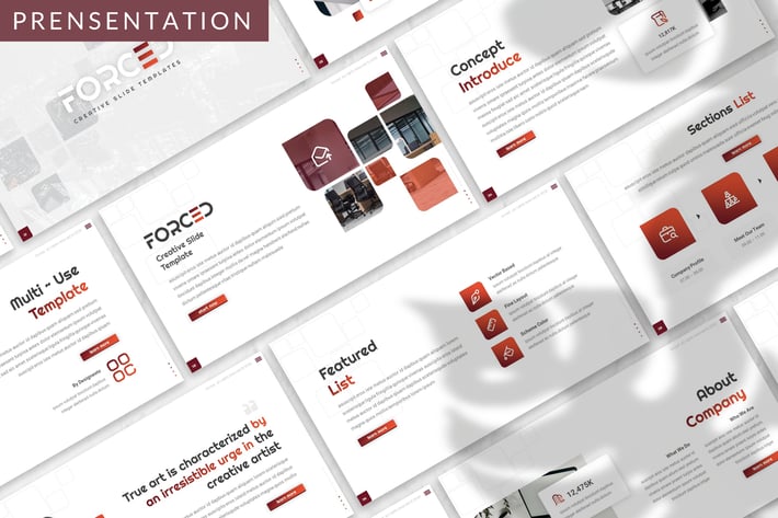 Forced - Business Prensentation Template