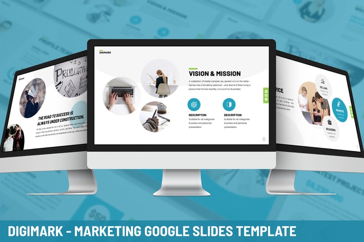 Digimark - Marketing Google Slides Template