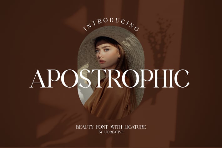 APOSTROPHIC Beauty Serif Font