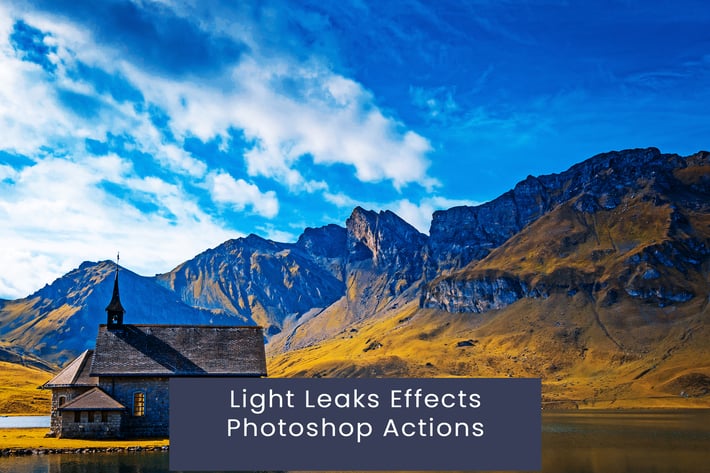 Light Leaks Effects Photoshop Actions