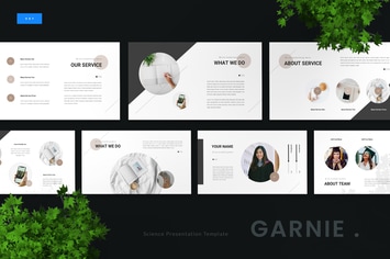 Garnie - Science Keynote Template