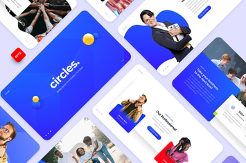 Circles - Business PowerPoint Template