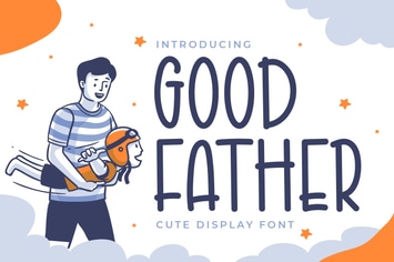 Good Father - Handwritten Display Font