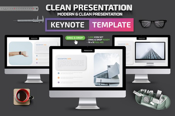Clean Keynote Presentation
