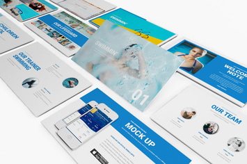 Swimming Keynote Template