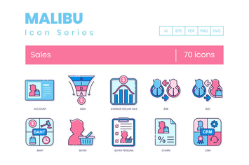 70 Sales Icons