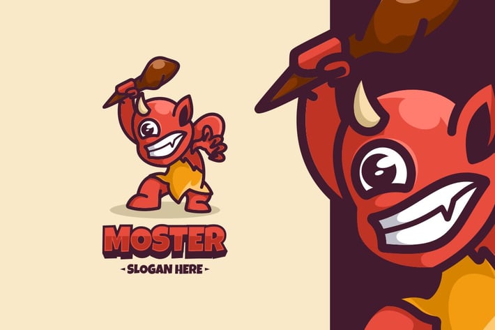Monster Logo Mascot