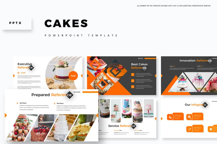Cakes - Powerpoint Template