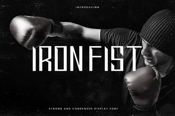 Ironfist - Strong Condensed Display Sans