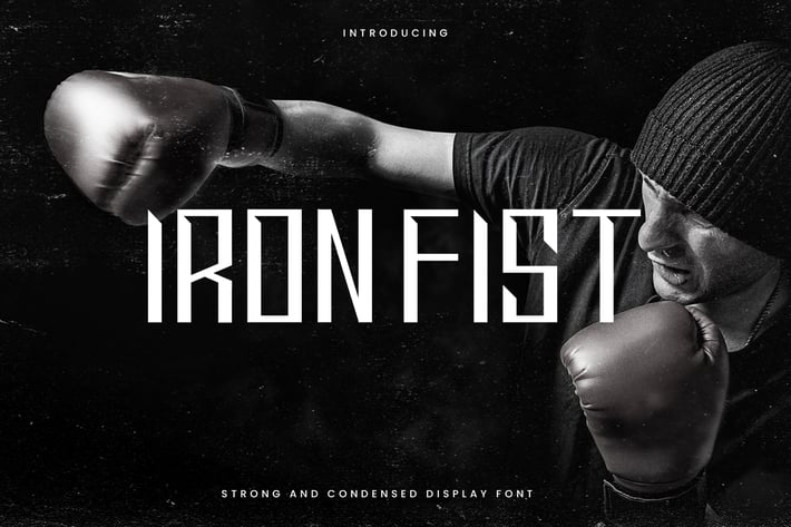 Ironfist - Strong Condensed Display Sans