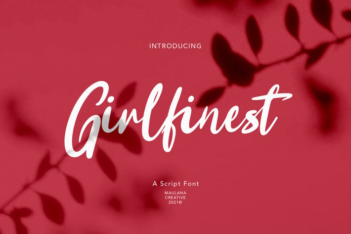 Girlfinest Script Font
