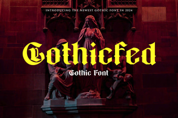 Gothicfed Blackletter Font