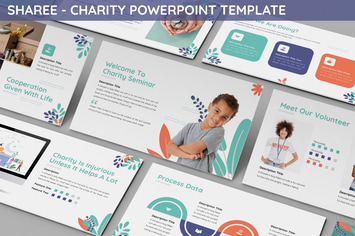 Sharee - Charity Powerpoint Template 