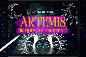 Dans Artemis Brush Stamp Procreate