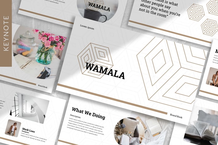 Wamala - Lookbook Keynote Template