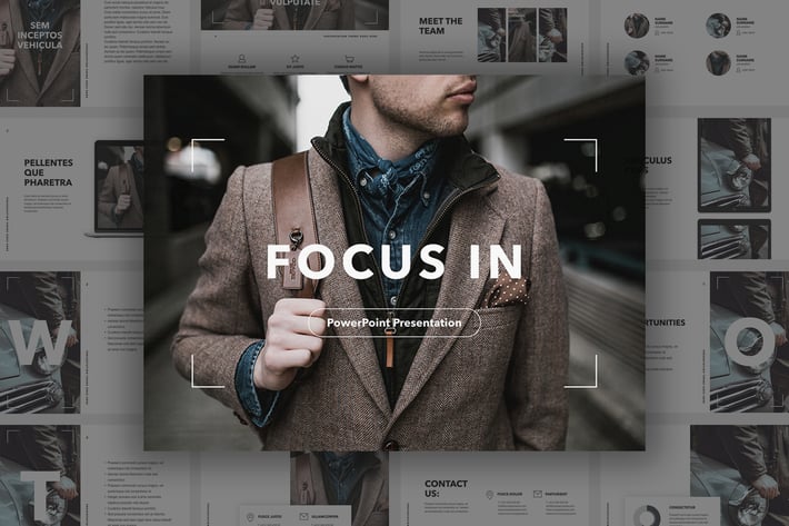 Focus In PowerPoint Template