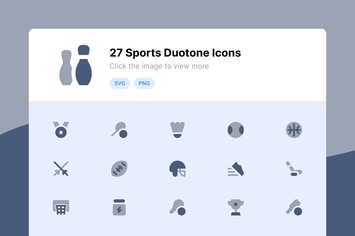 Sports Duotone Icons