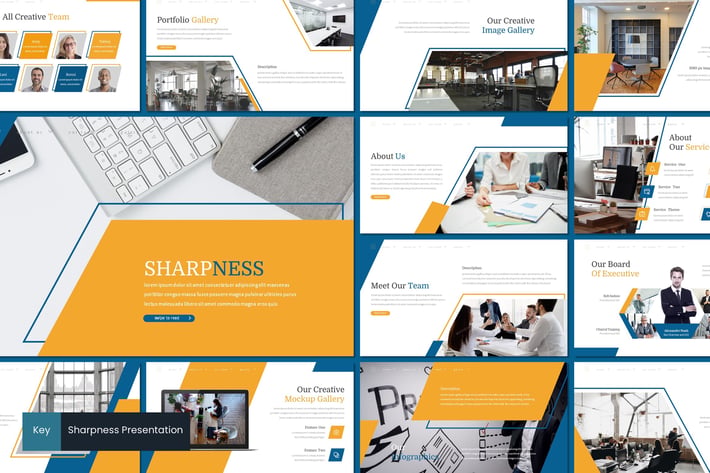 Sharpness - Keynote Template