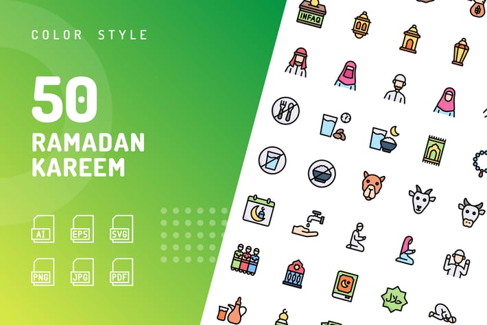 Ramadan Kareem Color