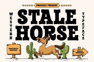 Stale Horse - Western Typeface