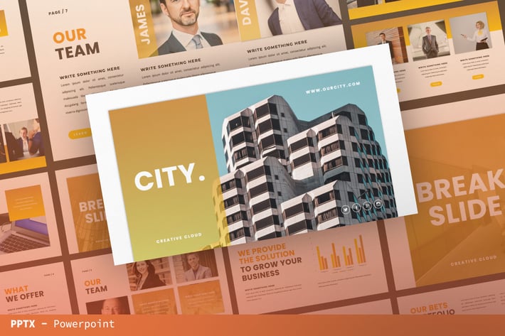 City Business Presentation Template