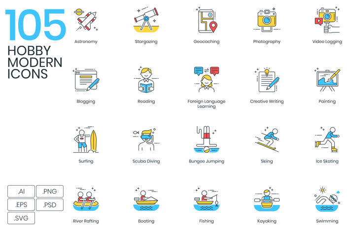 Hobby Icons