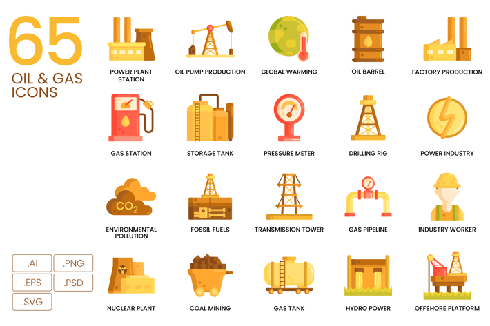 Oil Icons