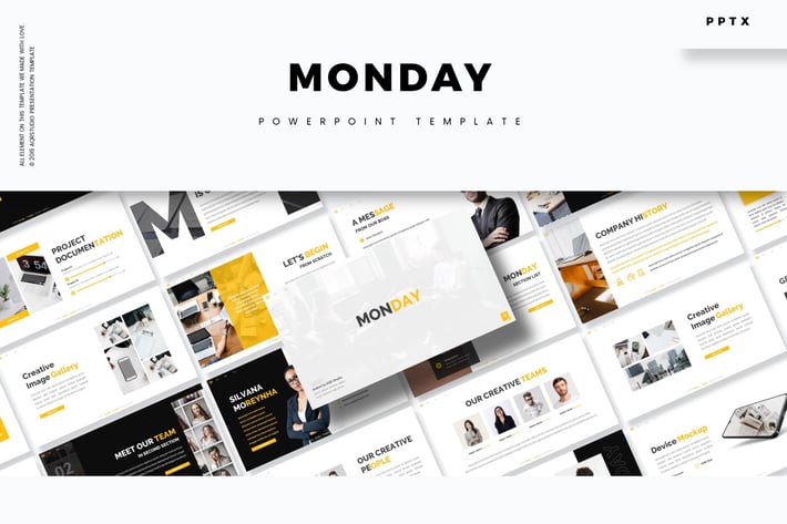 Monday - Powerpoint Template