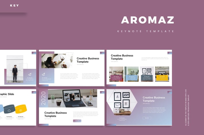 Aromaz - Keynote Template