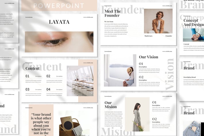 Layata - Brand Identity Powerpoint Template