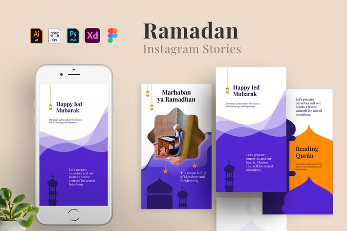Happy Ied Mubarak Instagram Stories
