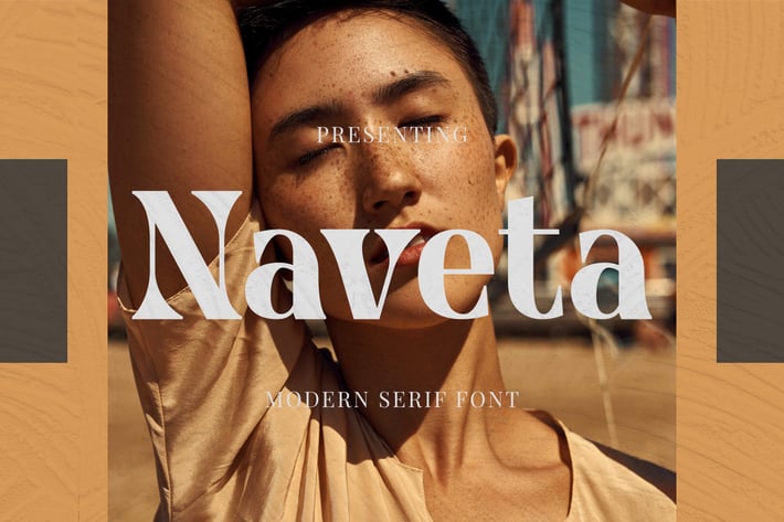 Naveta - Modern Serif Font 