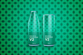 Drink Can & Aluminum Bottle V.2