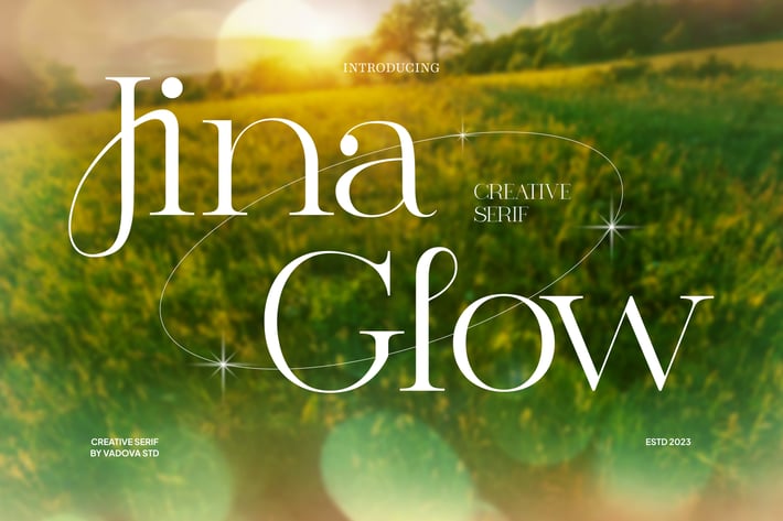 Jina Glow Serif Font