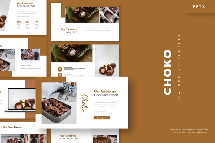 Choko - Powerpoint Template