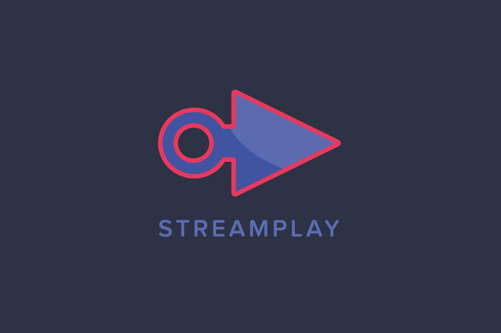 Stream Play Logo Template