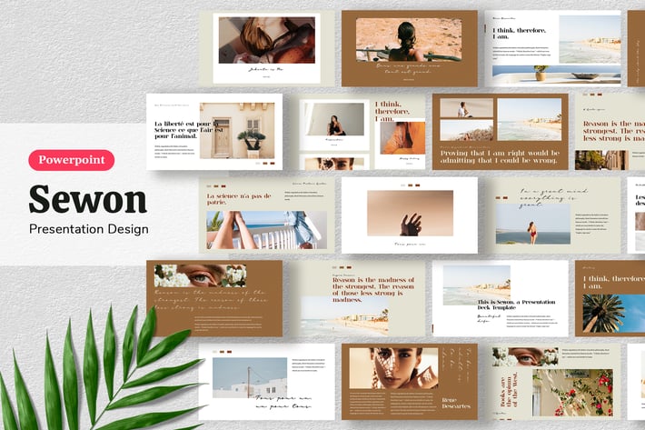 Sewon - Presentation Template Power Point
