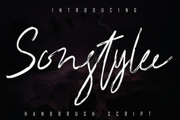 Sonstylee Handbrush Font