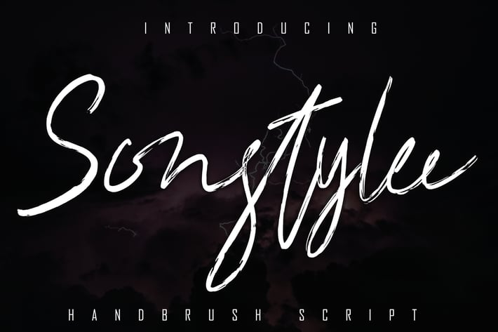 Sonstylee Handbrush Font