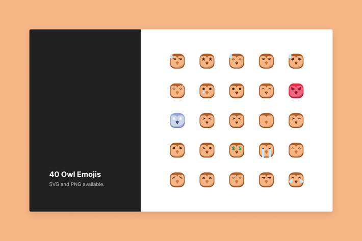 Cute Owl Emojis