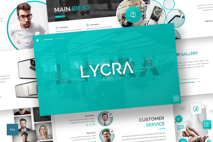 Lycra - Business Keynote Template