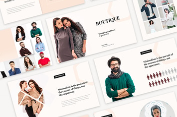 Boutique - Modern Fashion Keynote Templates