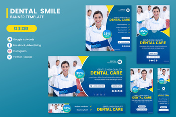 Dental Banner Set Template