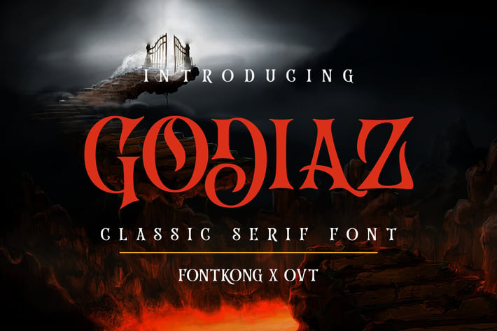 Godiaz - Classic Serif Font