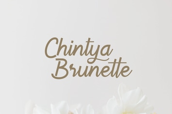 Script Display Font